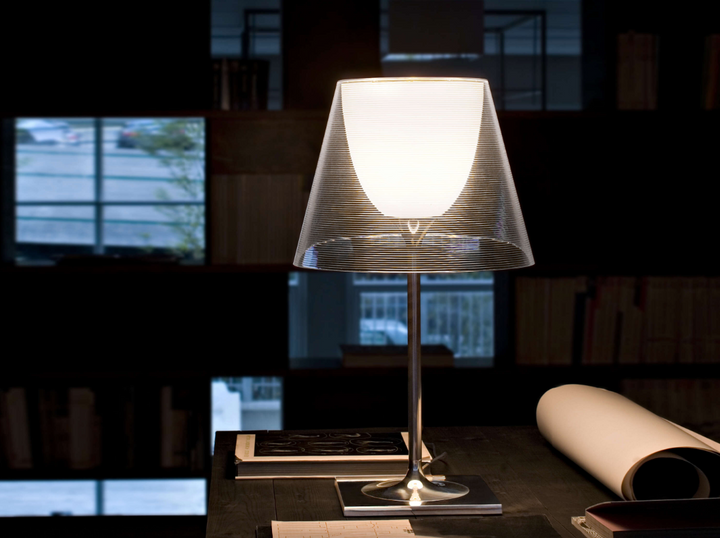 Table Lamp - KTribe Table 2 - Aluminized Silver