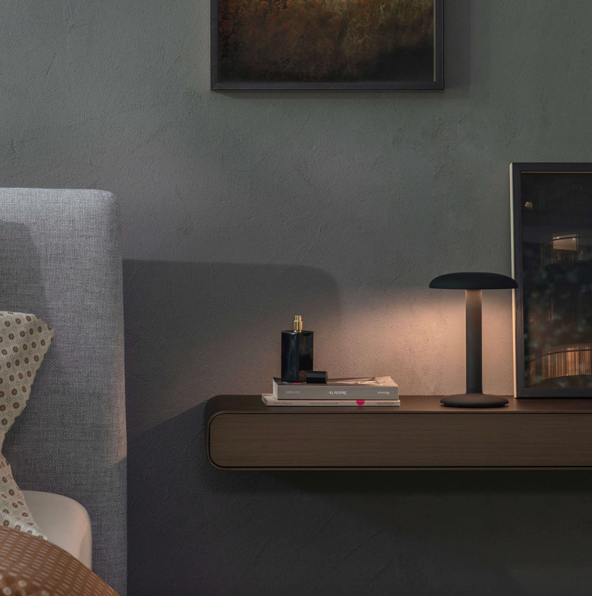 Table Lamp - Gustave Residential - Matt Anthracite