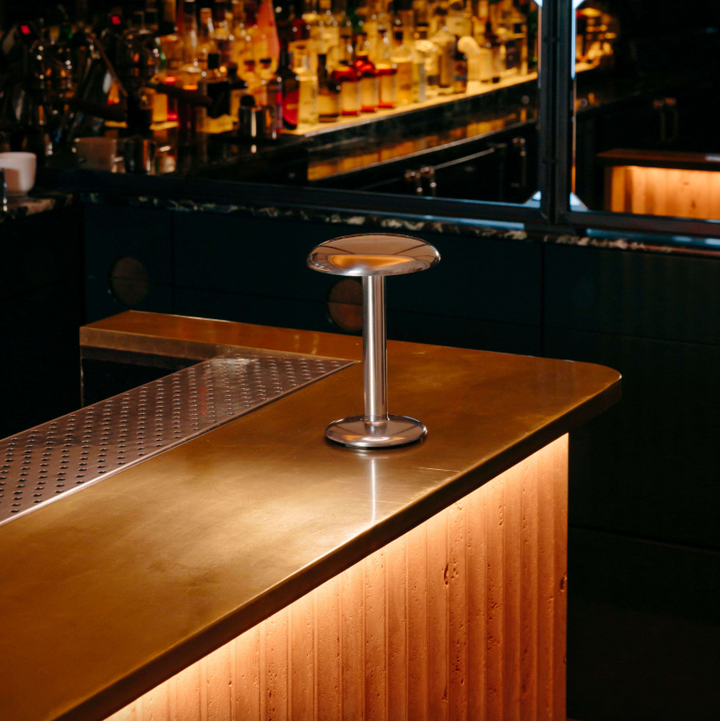 Table Lamp - Gustave Residential - Polished Silver