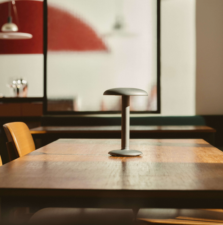 Table Lamp - Gustave Residential - Raw Aluminium