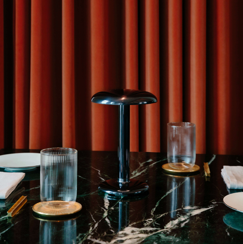 Table Lamp - Gustave Residential - Smooth Black