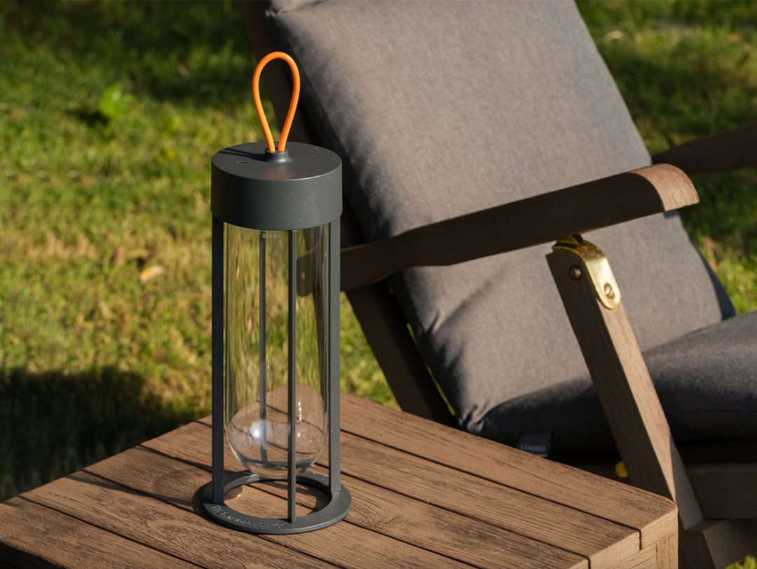 Table Lamp - In Vitro Unplugged - Anthracite