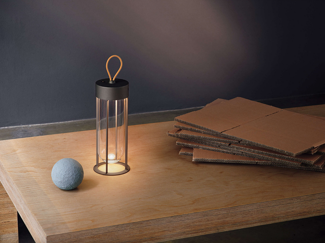 Table Lamp - In Vitro Unplugged - Anthracite