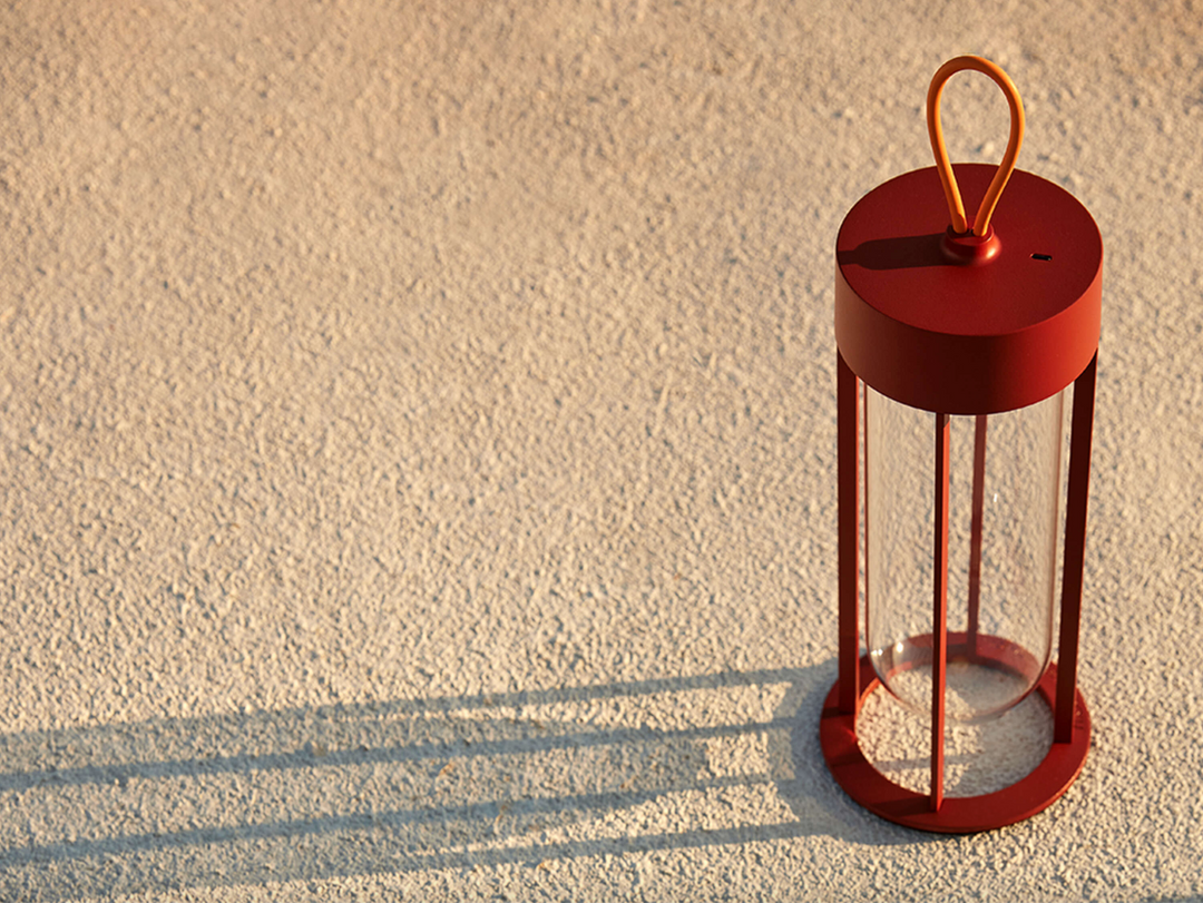Table Lamp - In Vitro Unplugged -  Teracotta