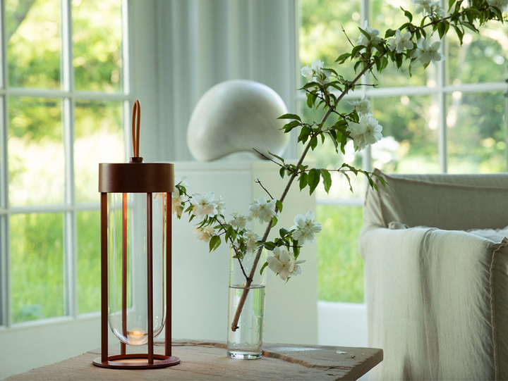 Table Lamp - In Vitro Unplugged -  Teracotta