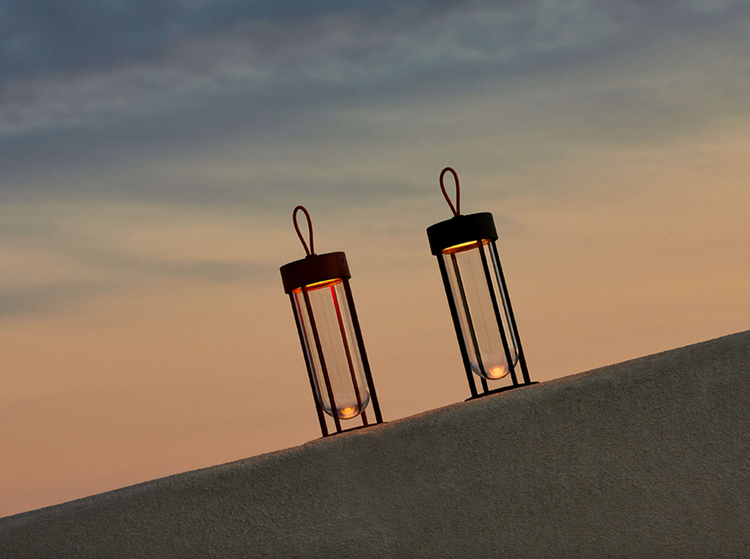 Table Lamp - In Vitro Unplugged -  Deep Brown