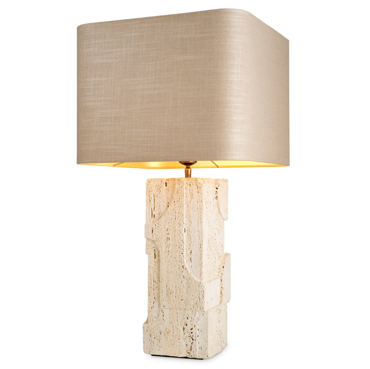 Table Lamp - Mazzini - Travertine