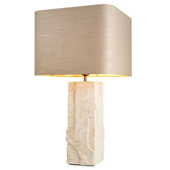 Table Lamp - Mazzini - Travertine