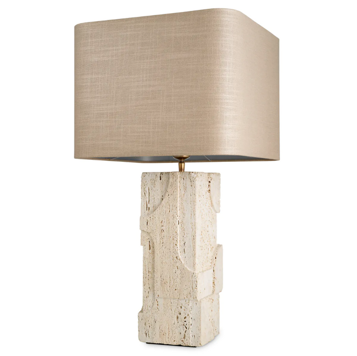 Table Lamp - Mazzini - Travertine
