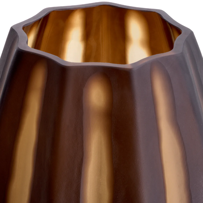 Vase - Tiara Dark Brown - Small