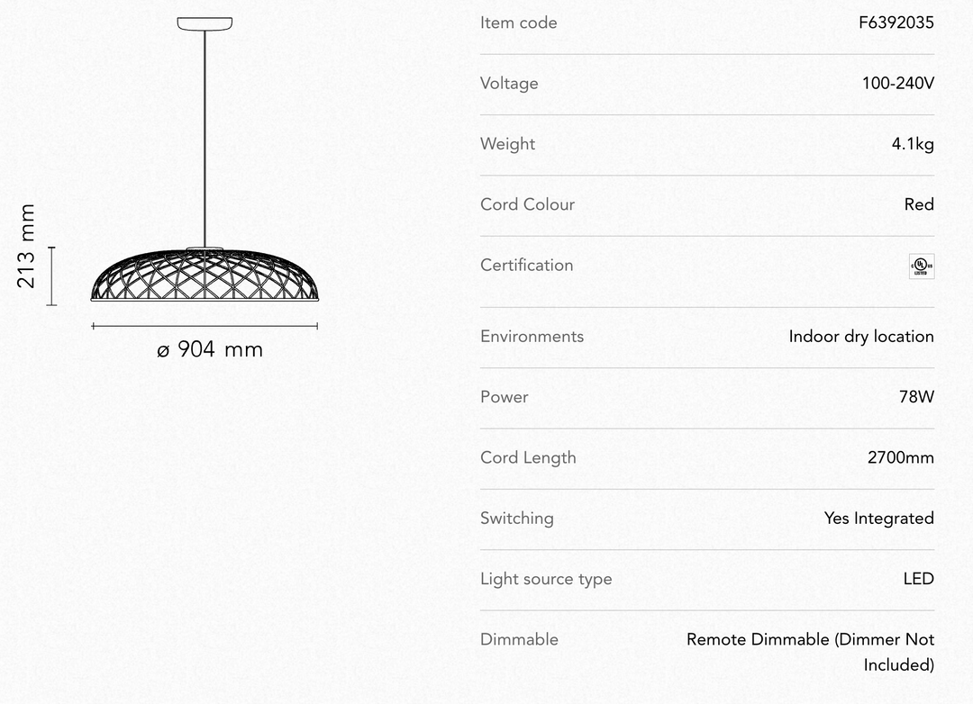 Pendant Lamp - Skynest Suspension
