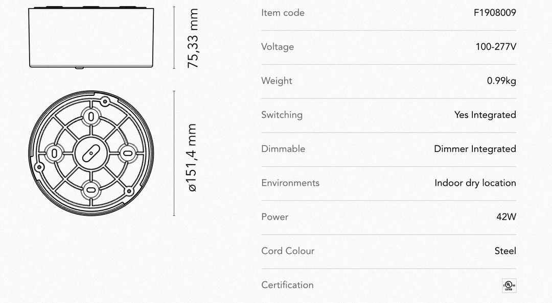 Pendant Lamp - My Disc