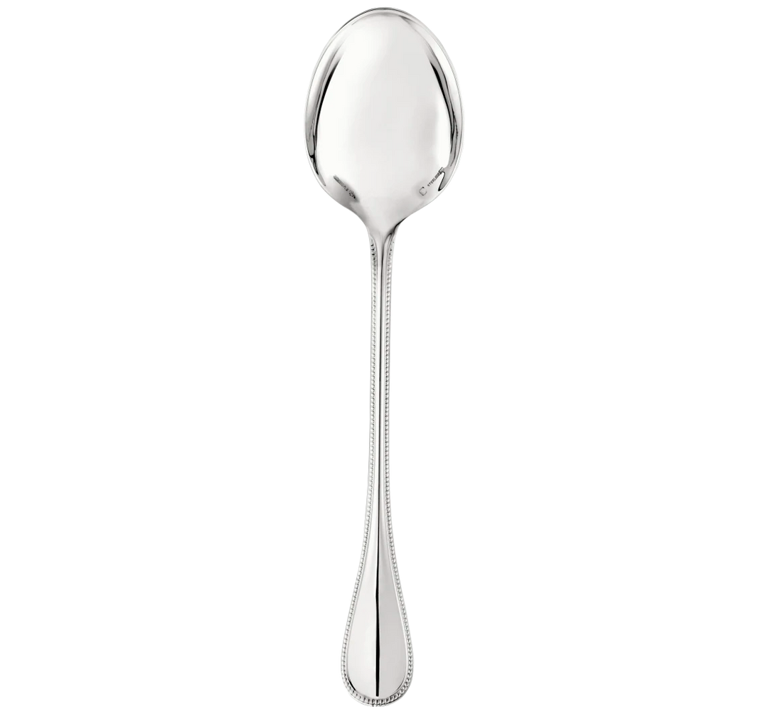 Perles - Serving Spoon - Sterling Silver