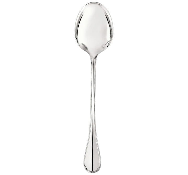 Perles - Serving Spoon - Sterling Silver