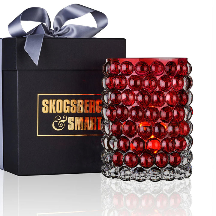 Hurricane - Boule Lamp Large - Cardinal Red