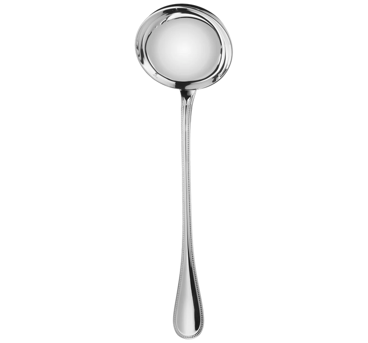 Perles - Soup Ladle - Silver