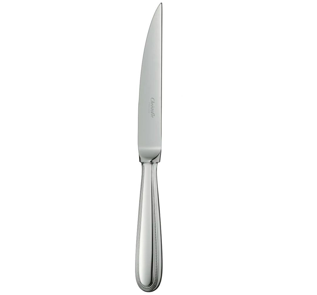 Perles - Steak Knife - Silver Plated