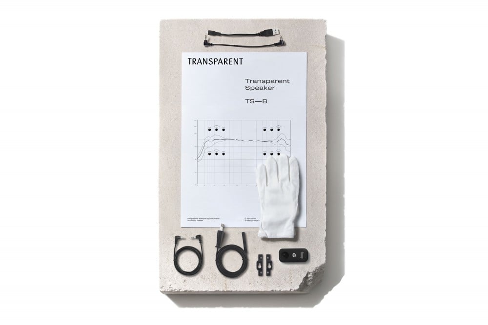 Transparent - Steel Speaker