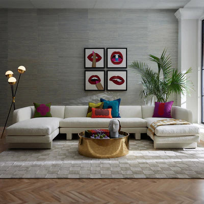 Pompidou Fuchsia Loops Cushion