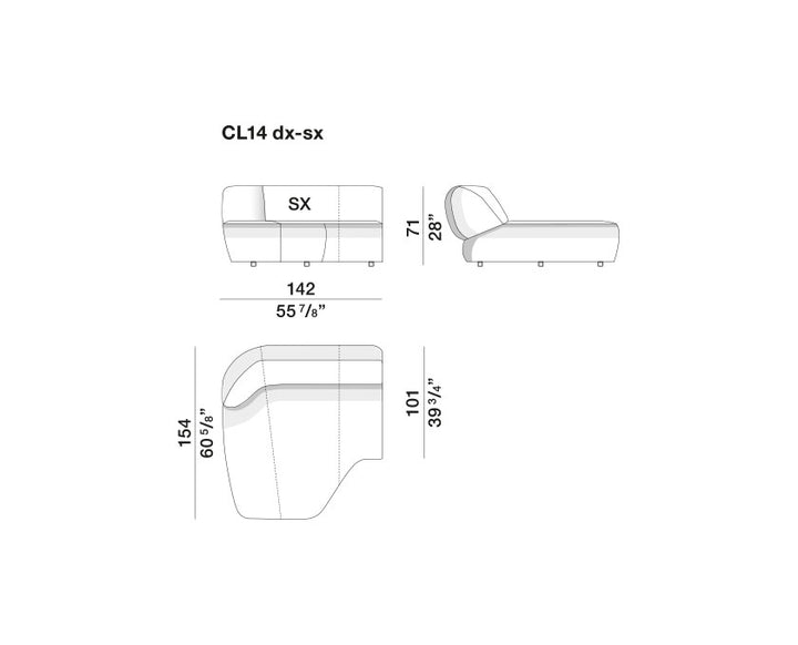 Sofa - Surf - By Yabu Pushelberg