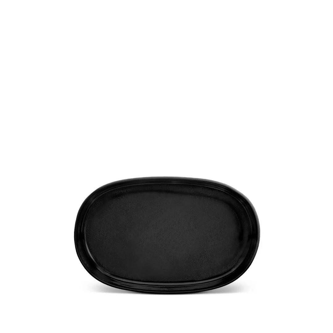 Terra Oval Platter - Iron - Small