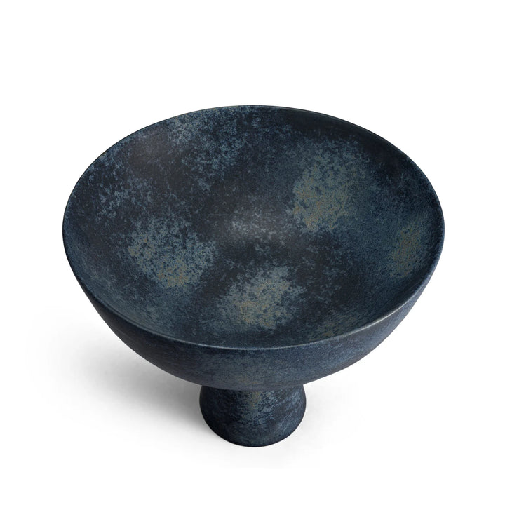 Terra Bowl on Stand - Medium - Aged Iron