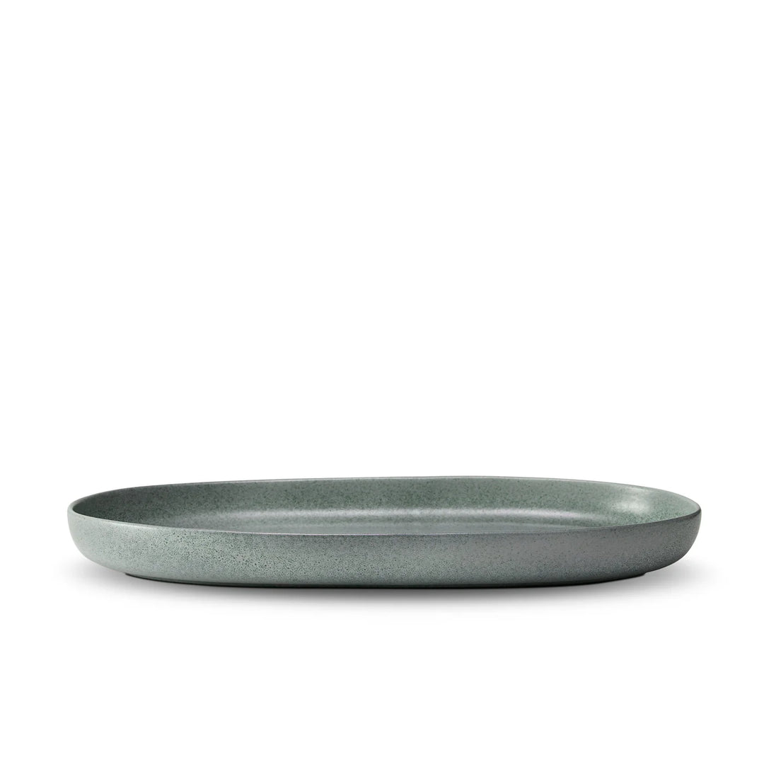 Terra Oval Platter - Seafoam - Medium