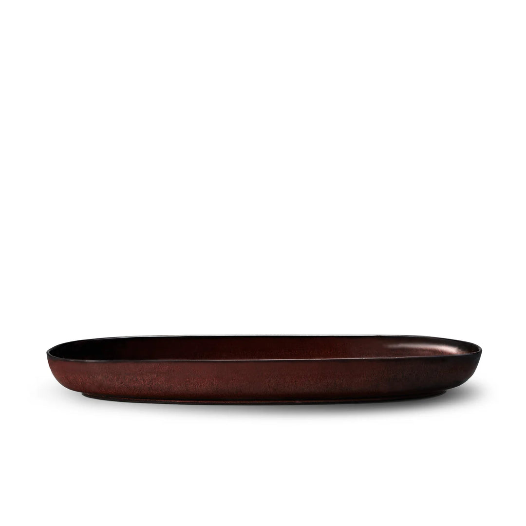Terra Oval Platter - Wine - Medium