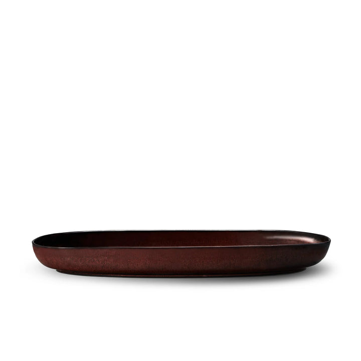 Terra Oval Platter - Wine - Medium