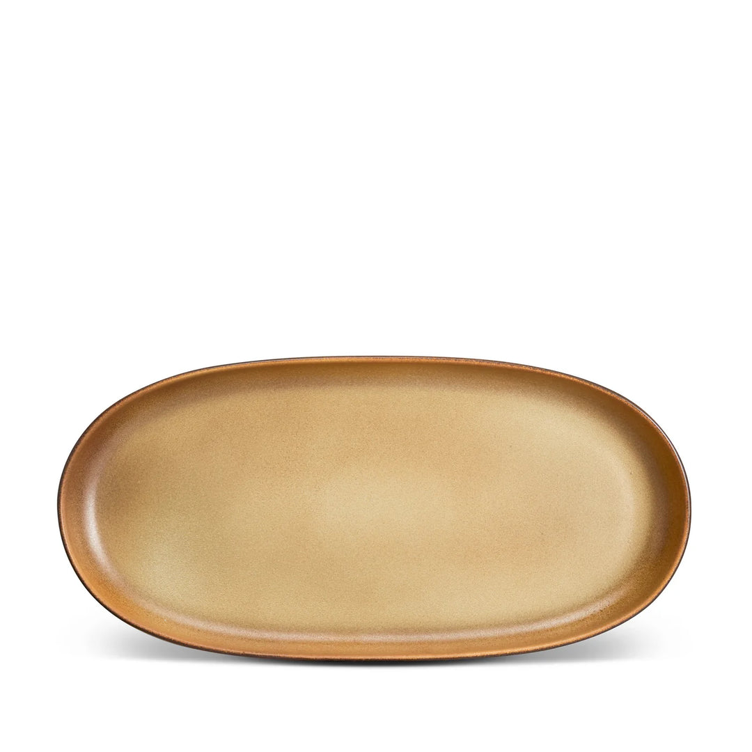 Terra Oval Platter - Leather - Medium