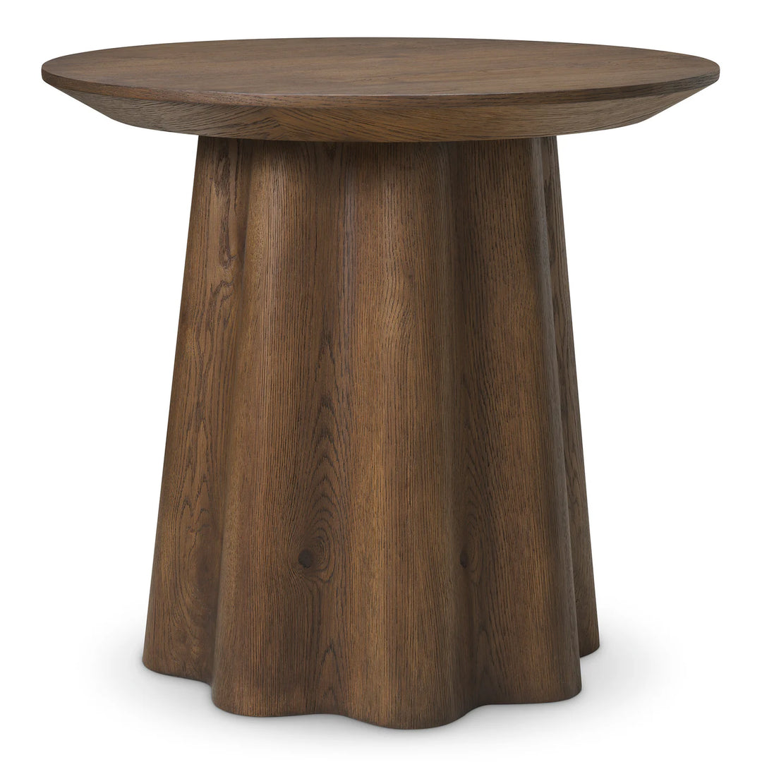 Side Table - Papyrus - Dark Brown Oak