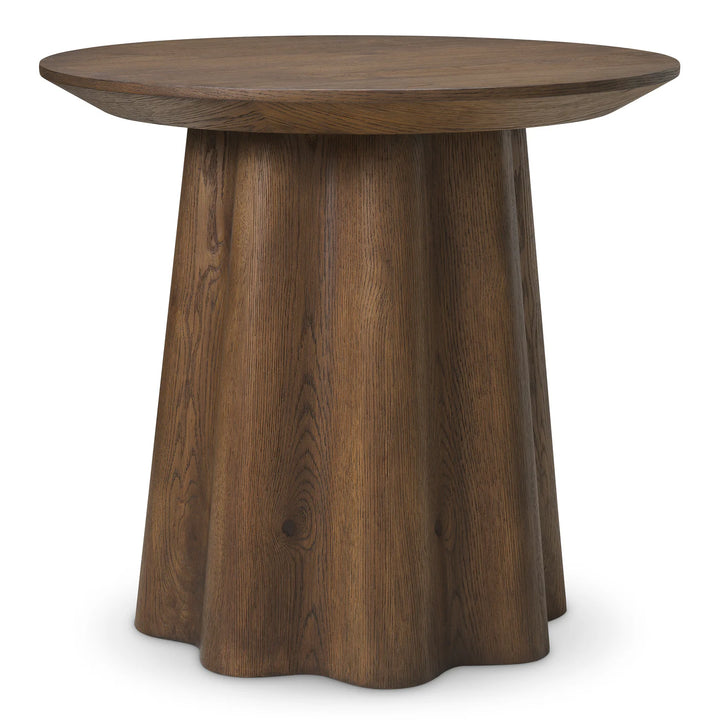 Side Table - Papyrus - Dark Brown Oak