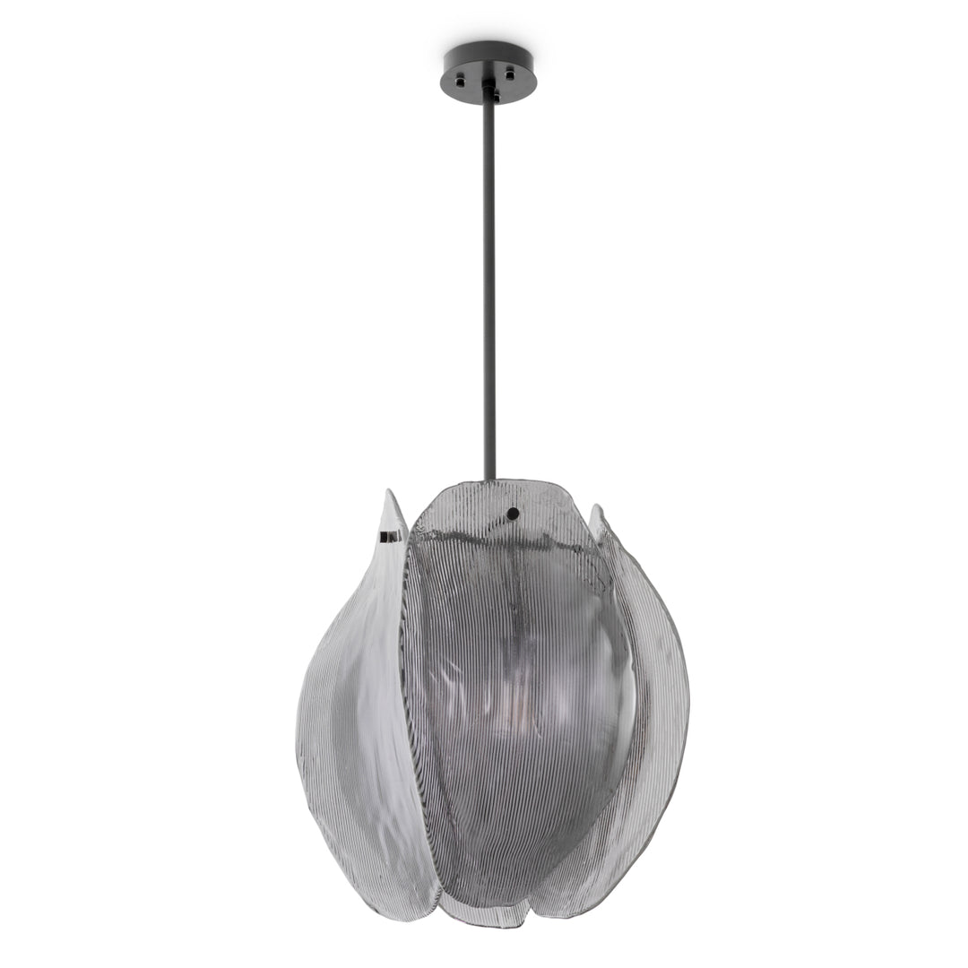 Chandelier - Hibis - Smoke Glass