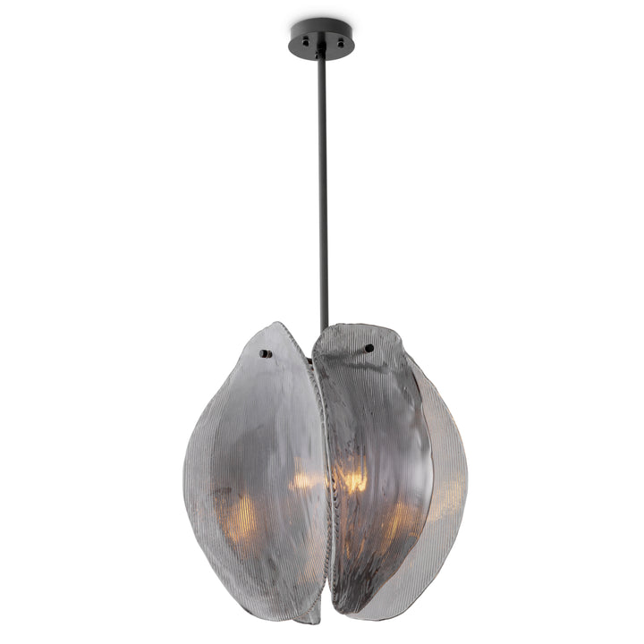 Chandelier - Hibis - Smoke Glass