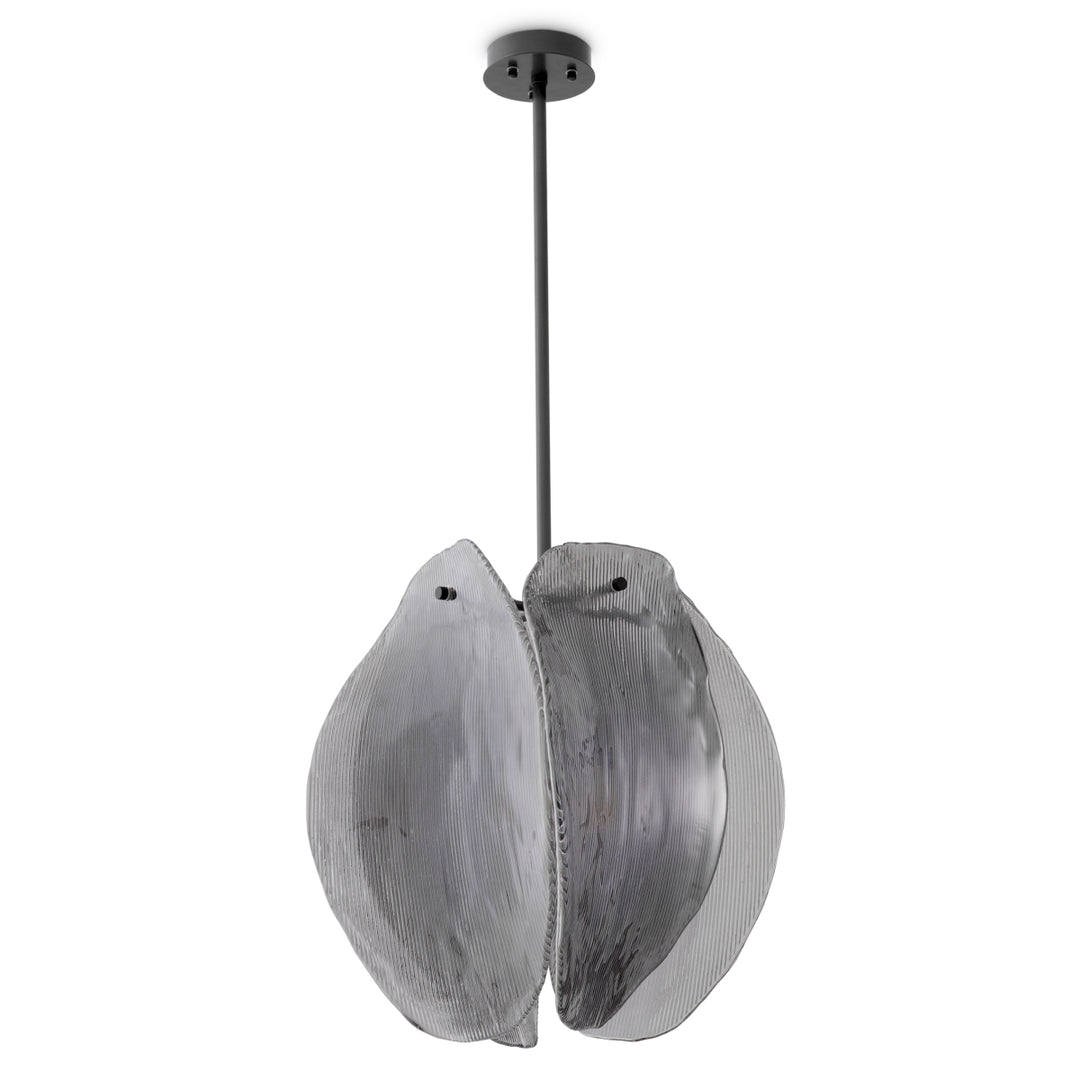 Chandelier - Hibis - Smoke Glass