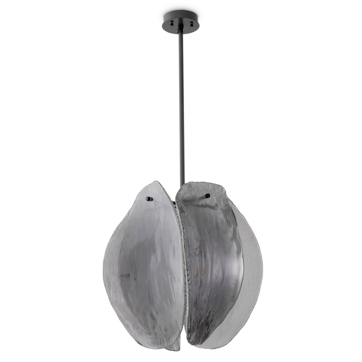 Chandelier - Hibis - Smoke Glass