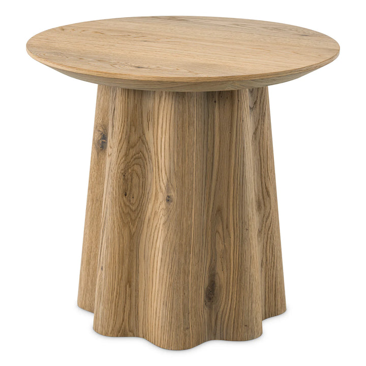 Side Table - Papyrus - Warm oak