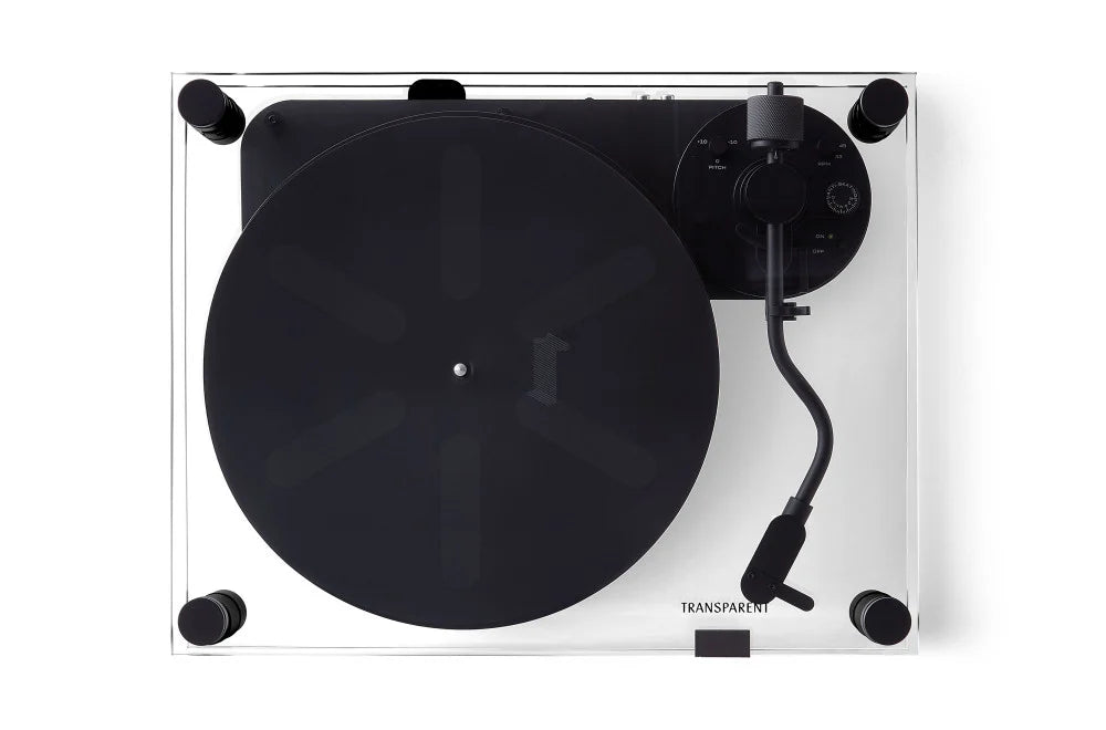 Transparent Turntable - Black