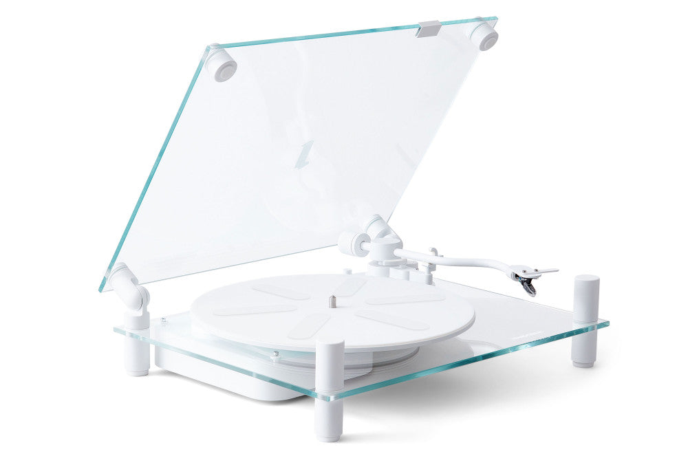 Transparent Turntable - White