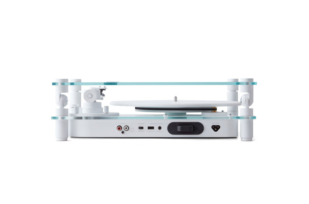 Transparent Turntable - White