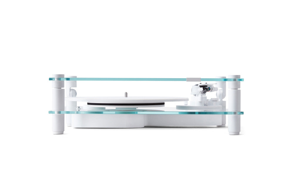 Transparent Turntable - White