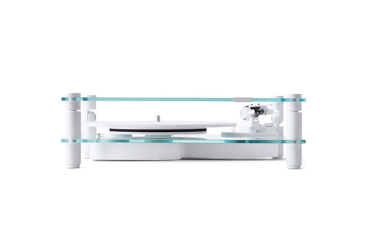 Transparent Turntable - White