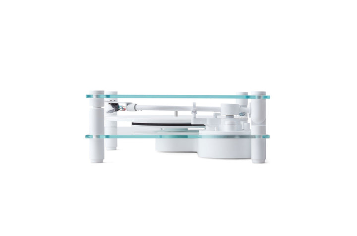 Transparent Turntable - White