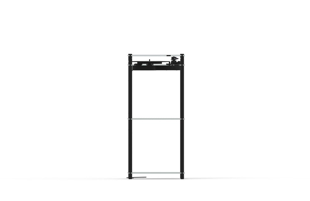 Transparent - Turntable Stand - Black