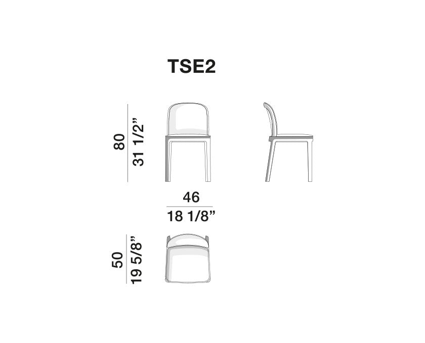Dining Chair - Tea - By Jasper Morrison
