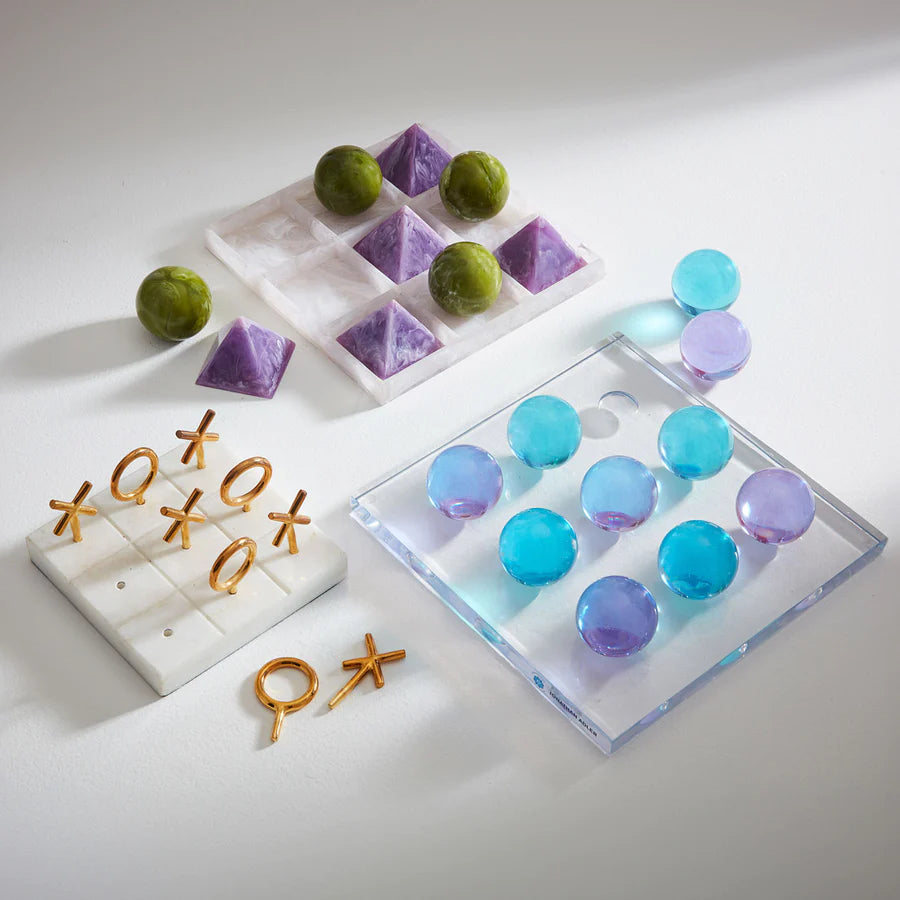 Acrylic Tic-Tac-Toe Set