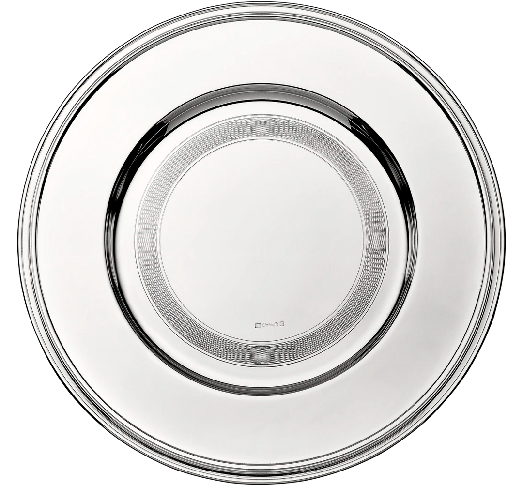 Albi - Charger Presentation Plate - Silver Plated