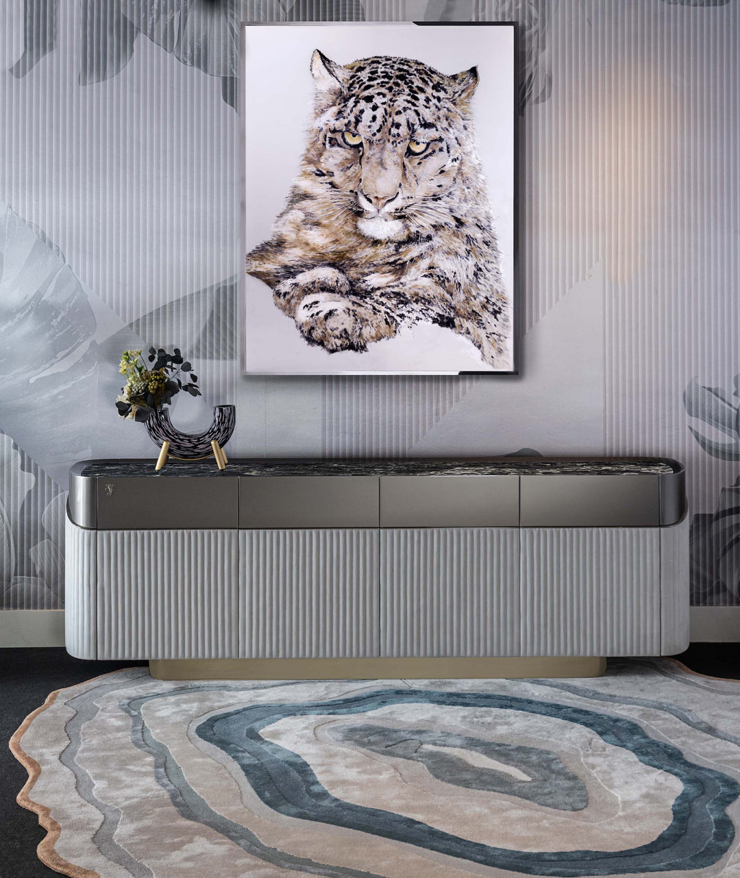 Art - Leopardo delle nevi