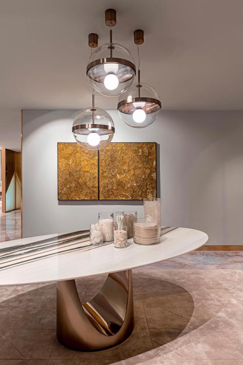 Dining Table - Cameron Steel