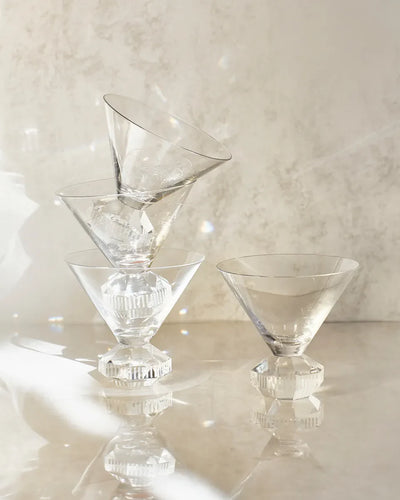 Pair of Glasses - Chelsea Cocktail Crystal - Clear